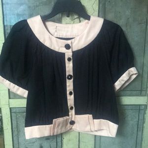 1950’s rockabilly shell jacket/blouse